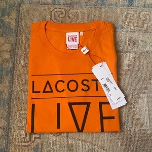 New Lacoste live Paris graphic tee